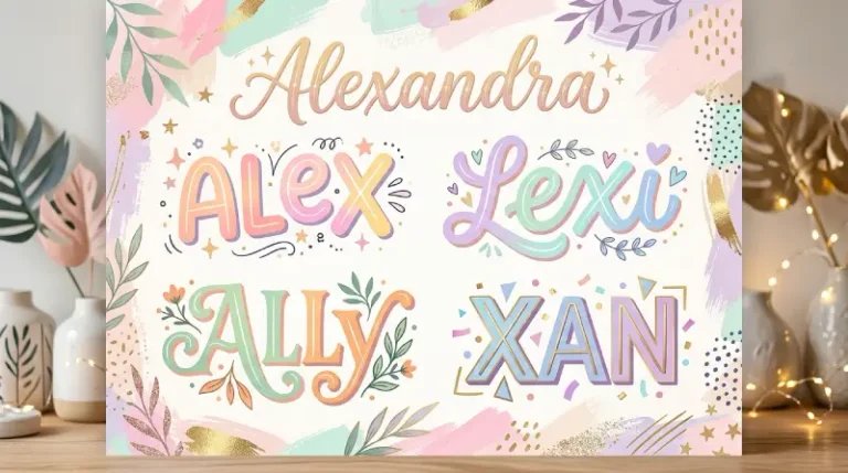 nicknames for alexandra